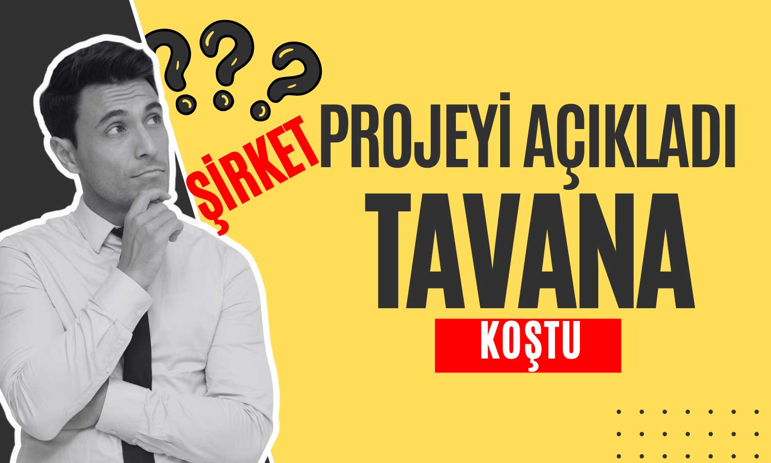 BİST 100 Düşüşte! Proje Açıklaması Yapan Hisse Tavana Çıktı