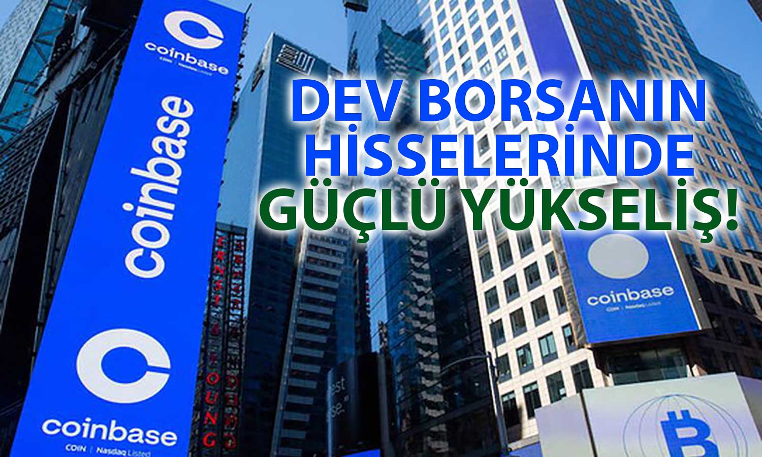 Coinbase Hisseleri Beklenti Üstü Kazanç Bildirimi Sonrası Yükseliyor