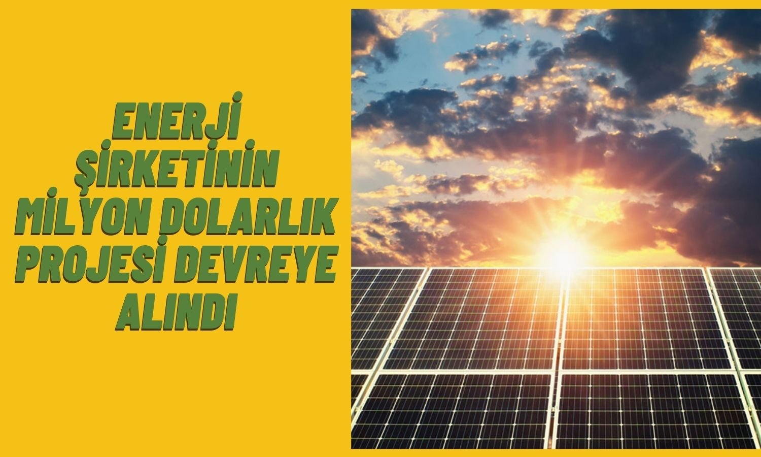 Enerji Şirketinin Hisseleri Milyon Dolarlık Proje ile Yükselişte