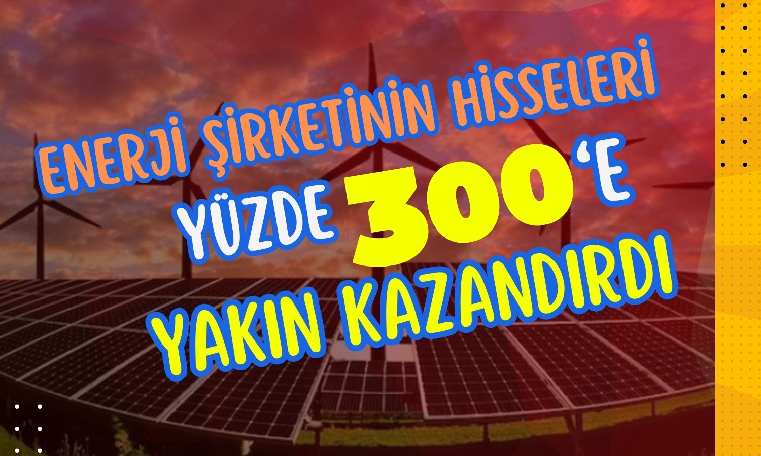 Enerji Şirketi Yeni Yatırımının Tamamlanacağı Tarihi Duyurdu