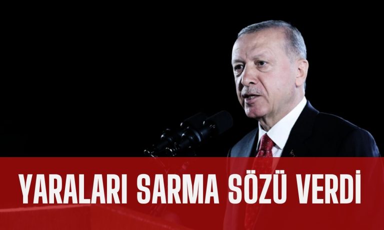 Erdoğan’dan Depremzedelere: Biz Söz Verdiysek Yaparız
