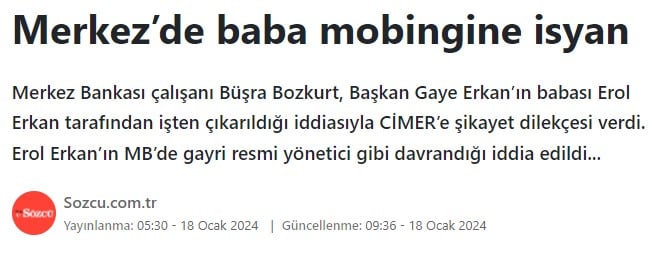 Erkan’dan Şok Açıklama: Görevimden Affımı Talep Ediyorum!