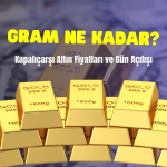 Gram Ne Kadar? Kapalıçarşı Altın Fiyatları (08.02.2024)