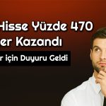 Hisse Fiyatı 2126 TL’den 3850 TL’ye Çıktı: Yeni Kural Geldi