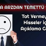 Hisse Performansı Üzen Halka Arzdan Temettü Sözü