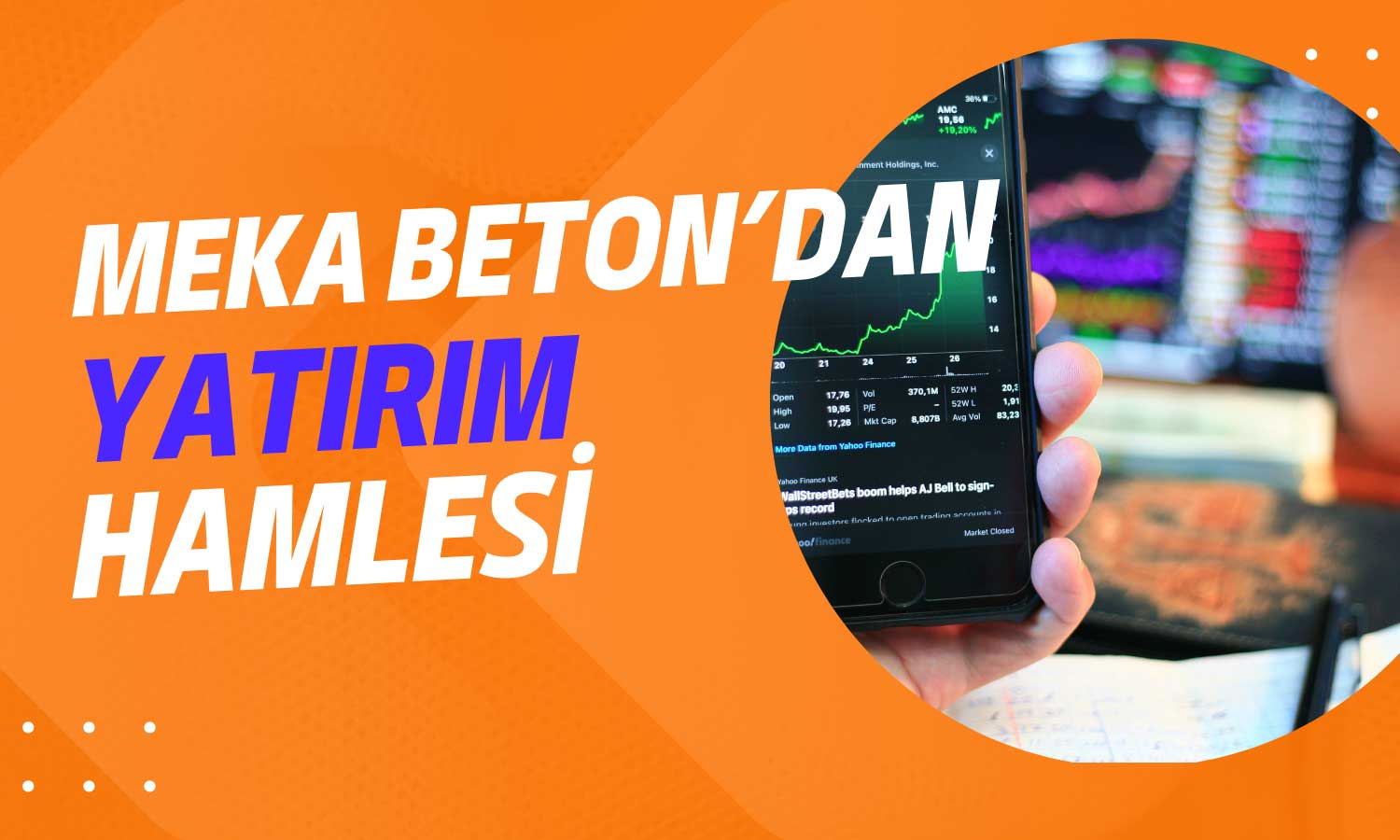 Hissesi Tabana Koşan Meka Beton’dan Yatırım Haberi