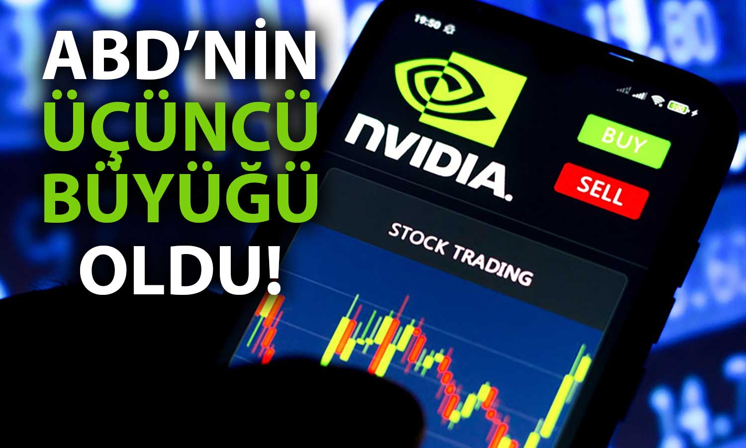 Nvidia Piyasa Değeri ile Alphabet’i Geçerek Üçüncü Sıraya Yükseldi