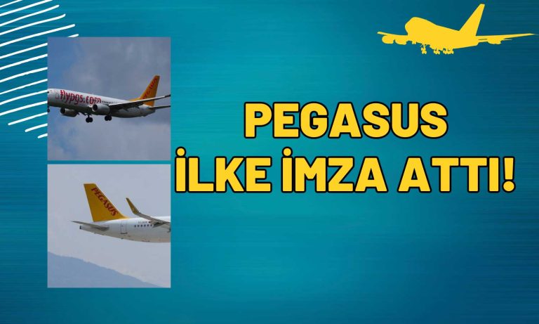 Pegasus Altın Seviyede! Havayolu Sektöründe İlke İmza Attı