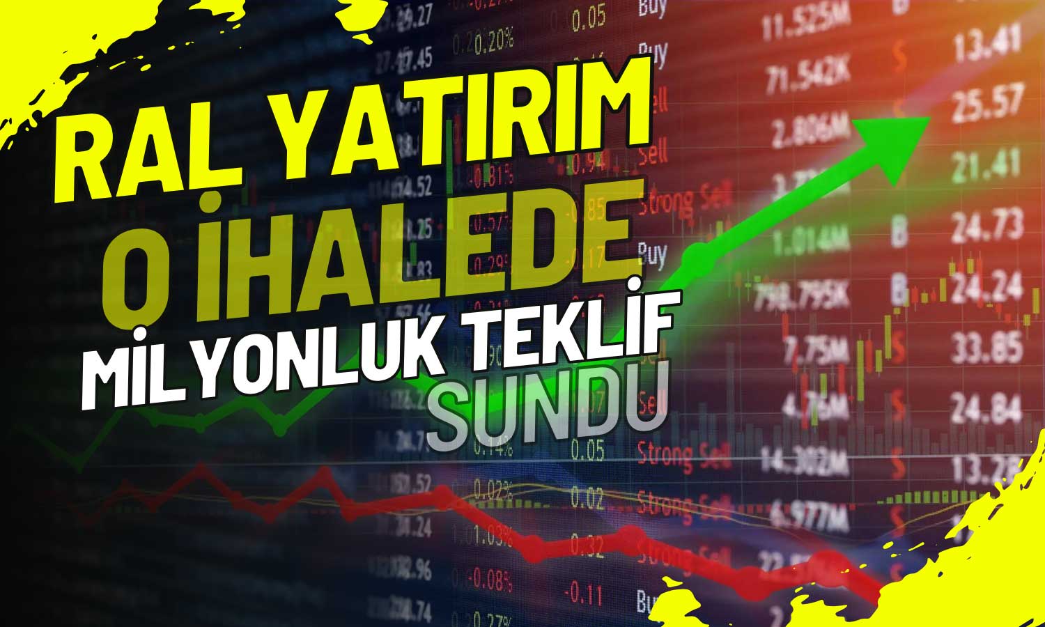 Ral Yatırım Hatay’da! Dev İhaleye Katıldı