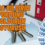 Vatandaşlar Dikkat! Kira Bildirim Çağırısı Geldi