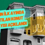 Yılın İlk Ayında Satılan Konut Sayısı Azaldı