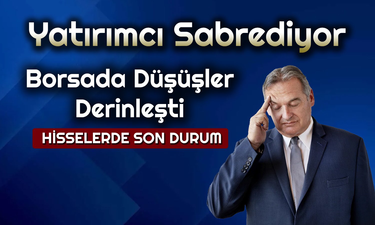 Borsaya Seçim Öncesi Soğuk Duş! Satışlar Derinleşti