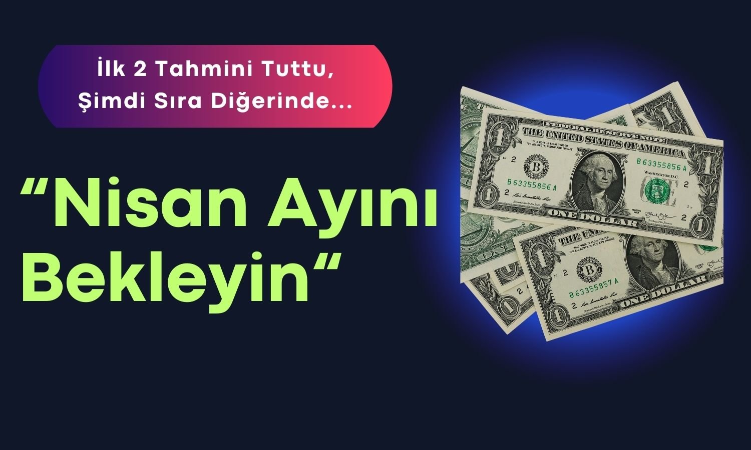 O Altcoin için Tüm Hedefleri Tutan İsim “Nisan’da 1 Dolar” Dedi!