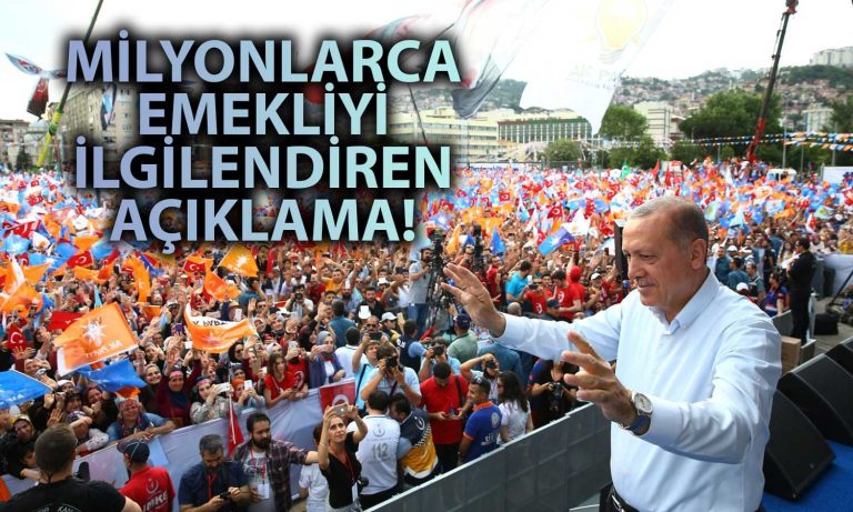 Erdoğan Emekli Maaş Zammı için Tarih Verdi!
