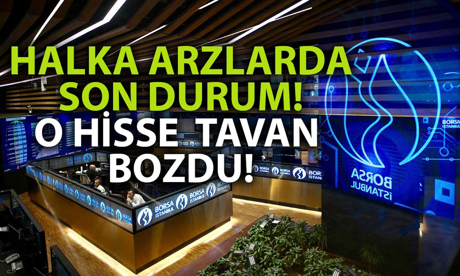 Halka Arz Olan Hissede 15 Günlük Tavan Serisi Sona Erdi!