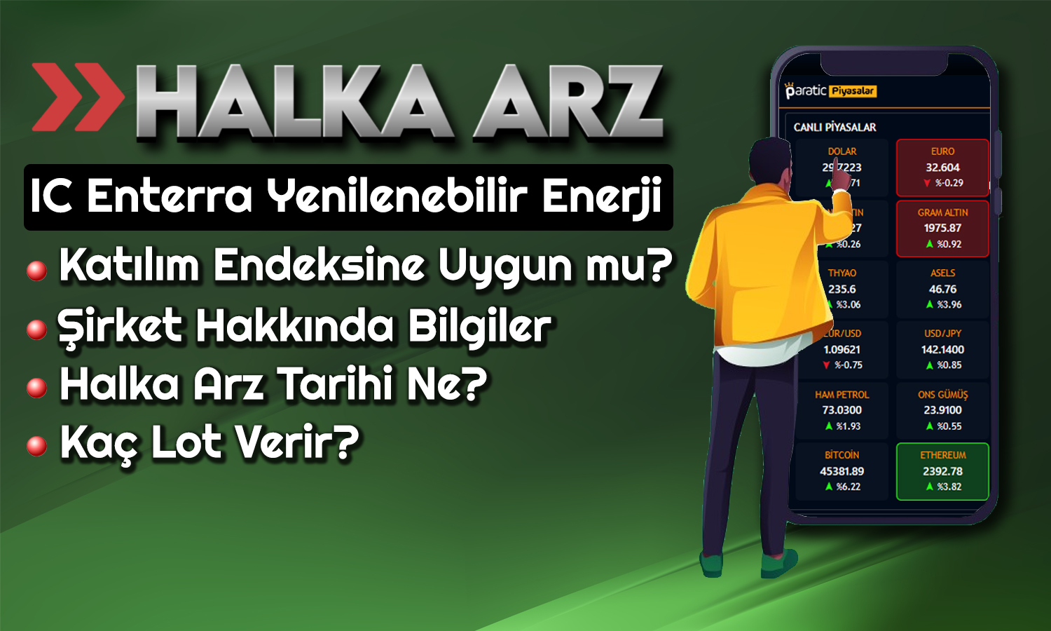 IC Enterra Yenilenebilir Enerji Kaç Lot Verir? Tarih Netleşti