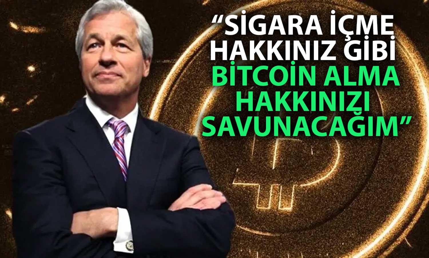 JPMorgan CEO’sundan Bitcoin için Sigara Benzetmesi!