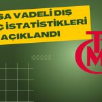 Ülkenin Kısa Vadeli Dış Borç Stoku Azaldı