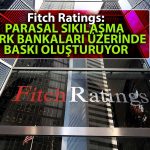 Fitch Ratings Türk Bankalarının Karında Düşüş Bekliyor