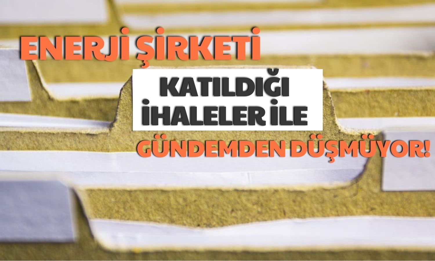 Hisseleri Düşen Şirket Dev İhalede 1’nci Oldu!