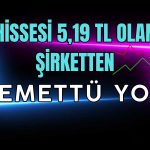 Hissesi 5,19 Lira Olan Şirketten Temettü Yok