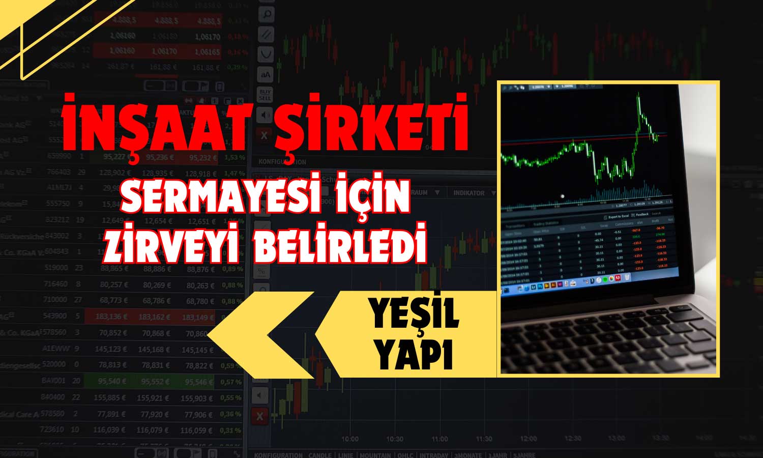 İnşaat Şirketi Sermayesi için Zirveyi Belirledi: 9 Milyar Lira