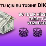 Yatırımcılar 14 Mayıs’ı Bekliyor: Pay Başına 1,1 TL Yatacak