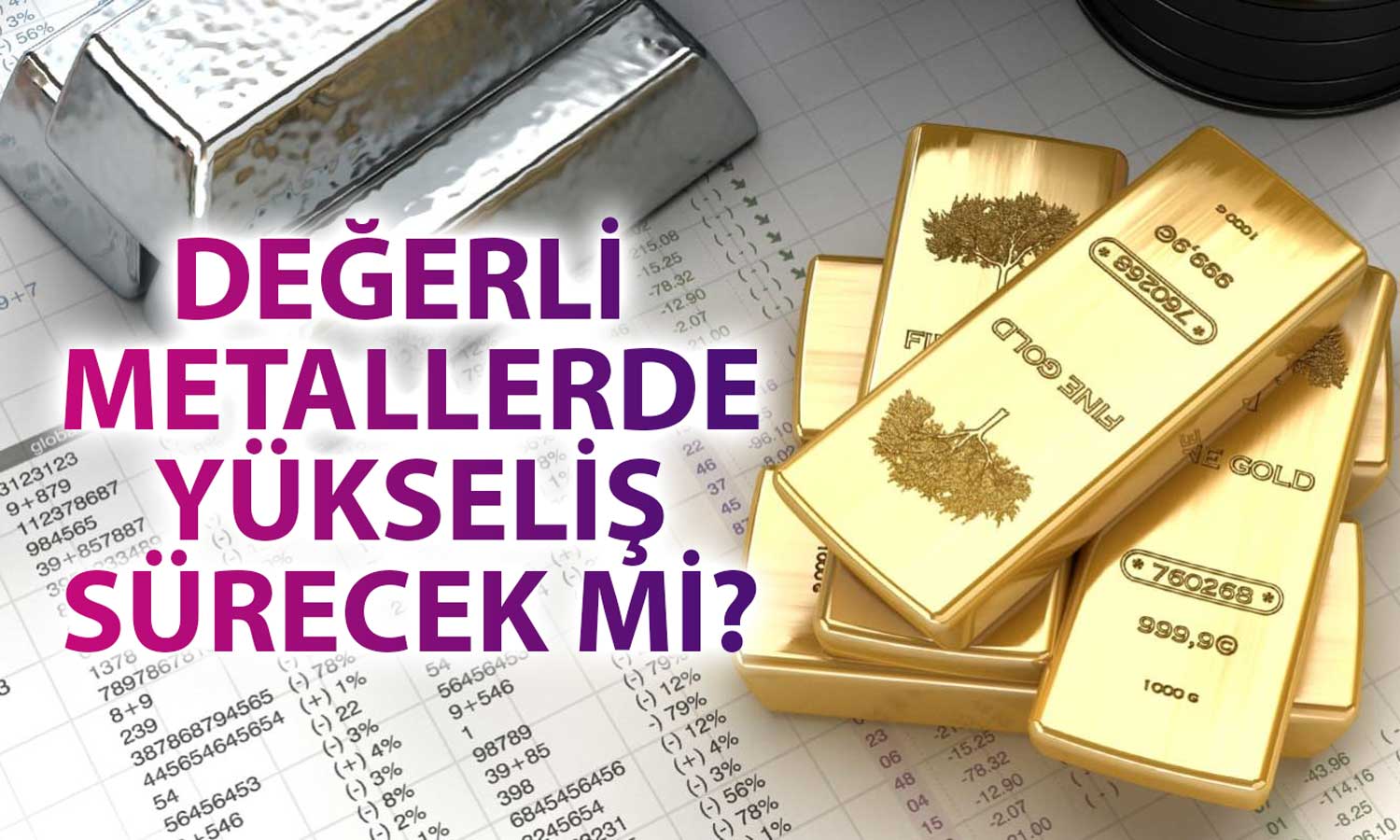 Analistler Altın, Gümüş ve Platin için Yolun Uzun Olduğunu Düşünüyor