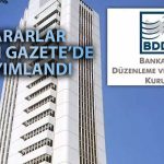 BDDK’dan Üç Banka için Faaliyet İzni