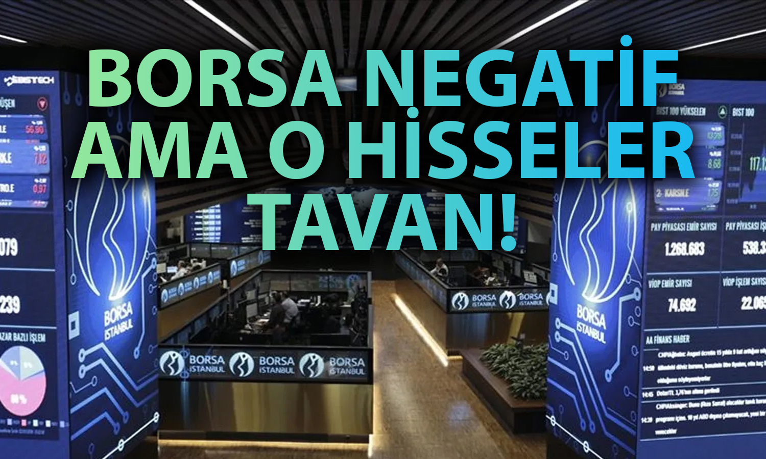 Borsa Haftanın Son İşlem Gününde Negatif Seyrediyor