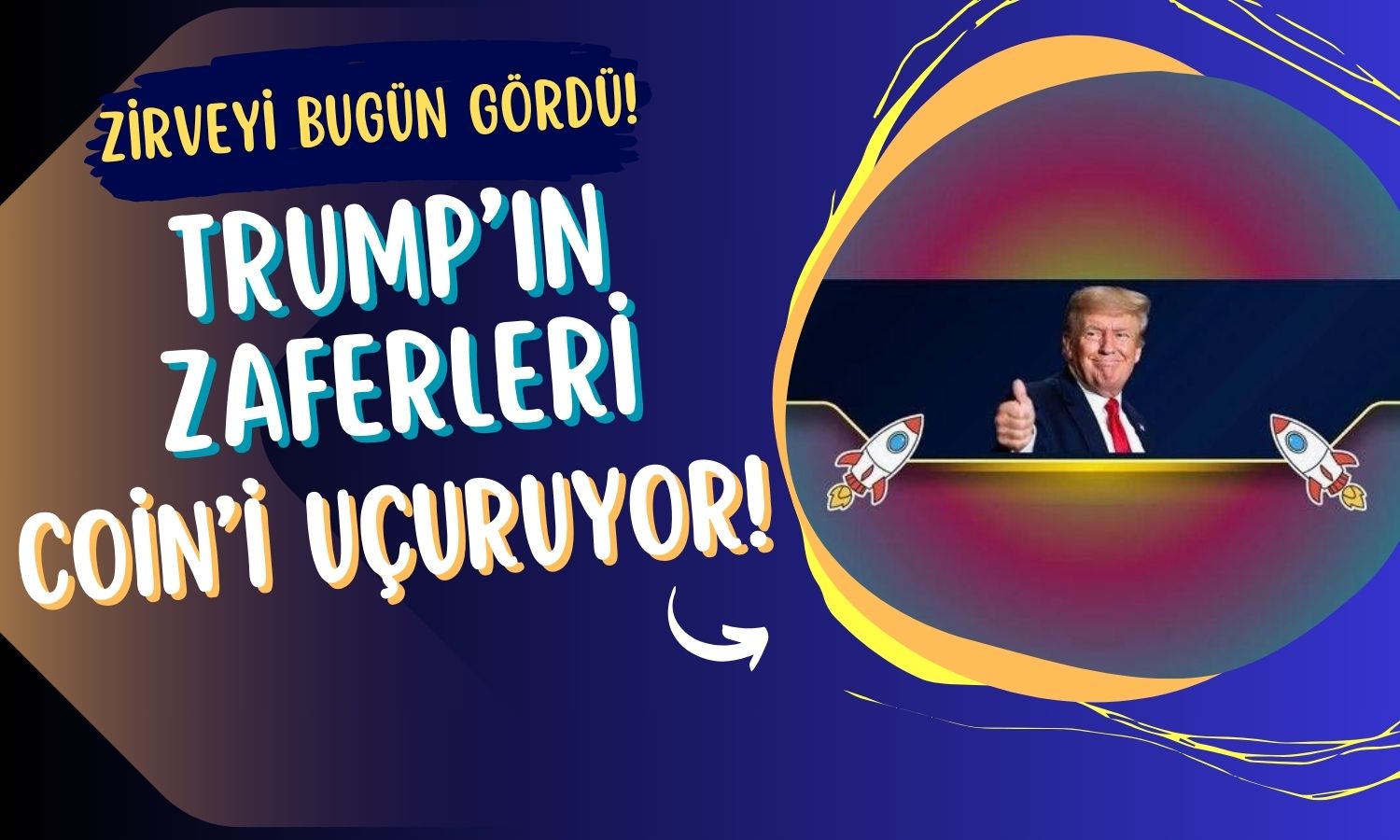 Trump’ın Seçim Performansı Yüzde 760 Artan Meme Coin’i Ateşliyor!