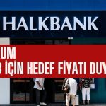 Uzun Süre Sonra Halkbank için Güzel Haber: Hissede Hedef Yukarı