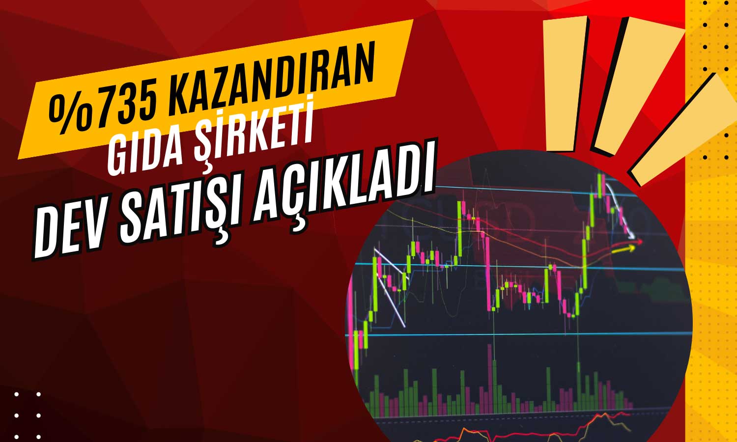 Yüzde 735 Kazandıran Gıda Şirketinden Dev Satış Açıklaması