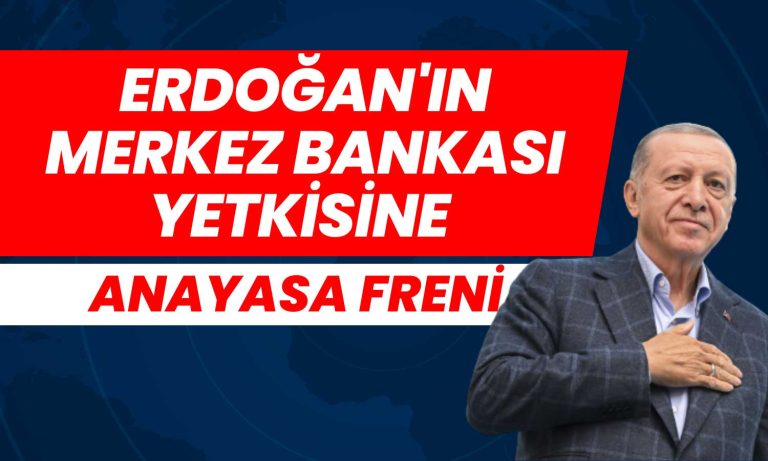 Anayasa Mahkemesi’nden Erdoğan’a Veto Geldi