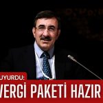 Cevdet Yılmaz Duyurdu: Vergi Paketi Hazır!