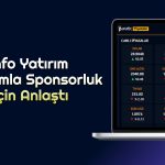 İnfo Yatırım KAP’a Bildirdi: Sponsorluk için İmzalar Atıldı