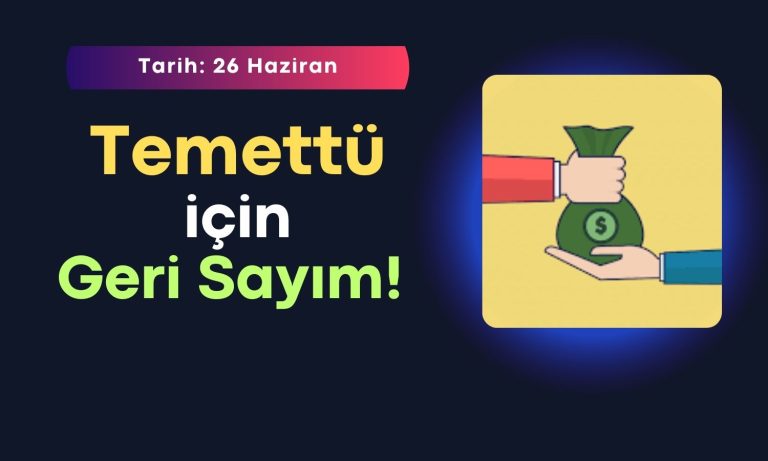 Yatırımcısına Müjde! Pay Başına 0,47 TL Temettü Bu Hafta Geliyor