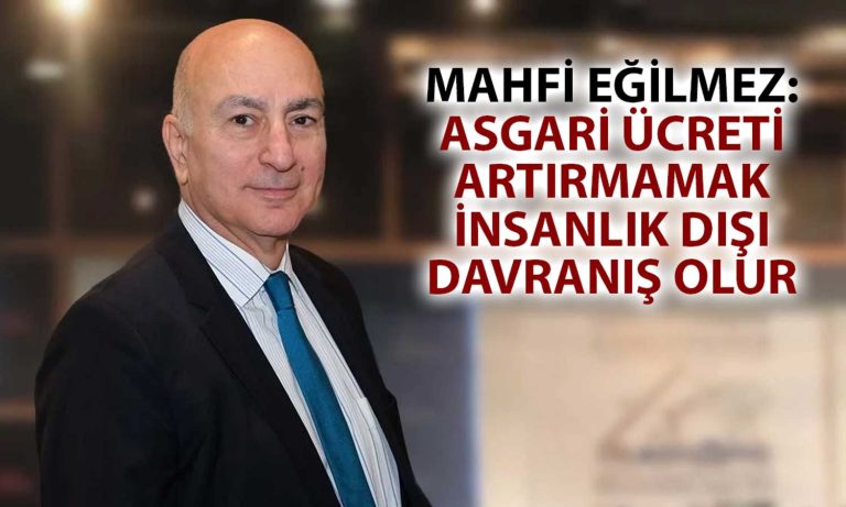 Mahfi Eğilmez: Enflasyondaki Düşüşü Vatandaş Hissetmeyecek