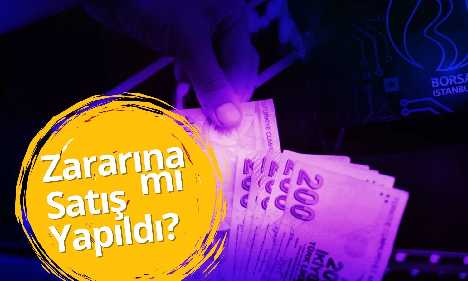Nuri Sevgen’den Yatırımcılara Zararına Çıkış Uyarısı Geldi