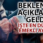 AK Parti’den Açıklama Geldi: En Düşük Emekli Aylığı Belli Oldu