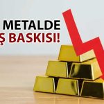Altın ABD’nin Önemli Verisi Öncesi 2 Haftanın En Düşüğünde