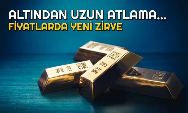 Altın Fiyatları Yorulmak Bilmiyor: Yeni Rekora Sarıldı