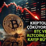 Bitcoin’de Mt. Gox Düşüşü Sürüyor: Altcoinlerde Kayıp Büyük!