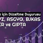 Borsa İstanbul’dan 5 Hisse için Düzeltme Açıklaması