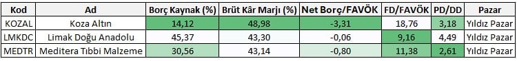 Borsada Güvenli Mali Yapıya Sahip 3 Şirket! Halka Arz Listede