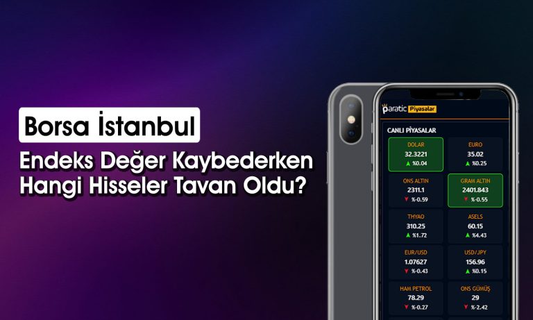 Borsadaki Düşüşleri Takmayan Hisseler Tavan Oldu