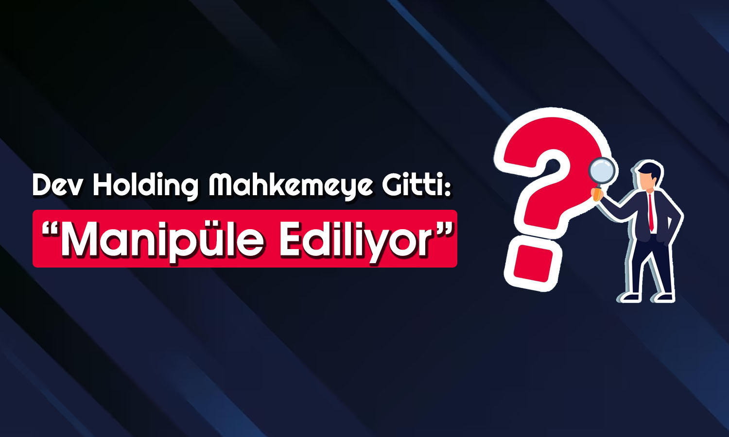 Borsadaki Holdingden Atılan Başlığa Tepki Gecikmedi