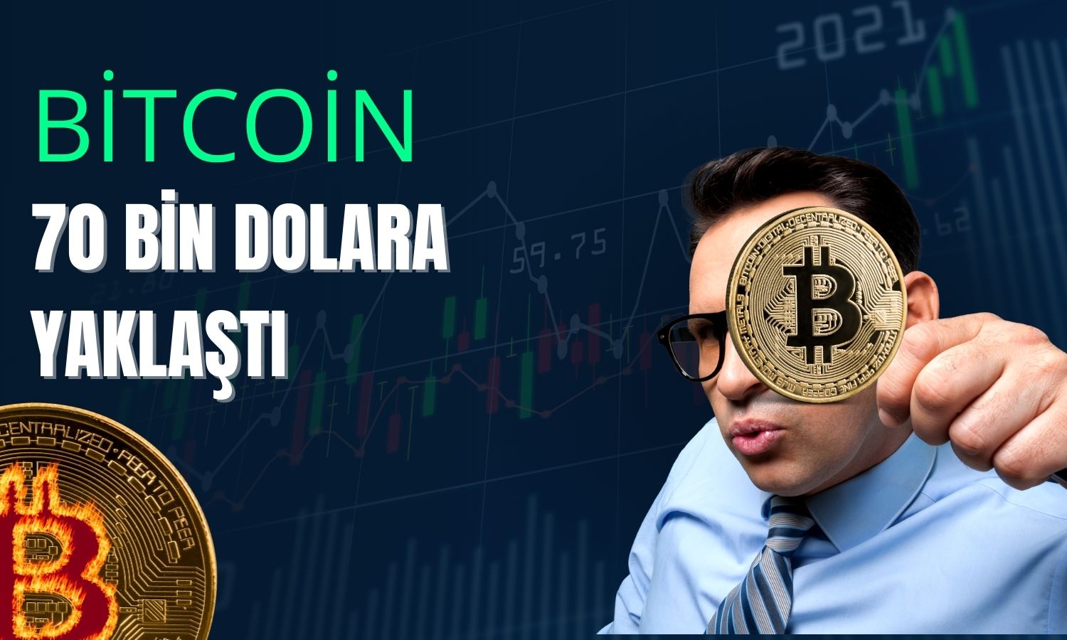 Bitcoin’de Trump ve FED Etkisi: 70 Bin Dolara Yaklaştı