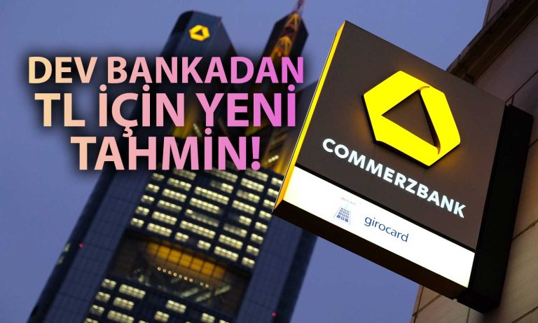 Commerzbank’tan Türk Lirası Tahmini: İstikrar Vurgusu