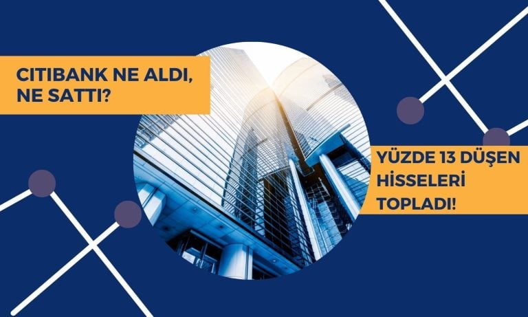 Citi Tek Hissede 238 Milyon Lot Alım Yaptı